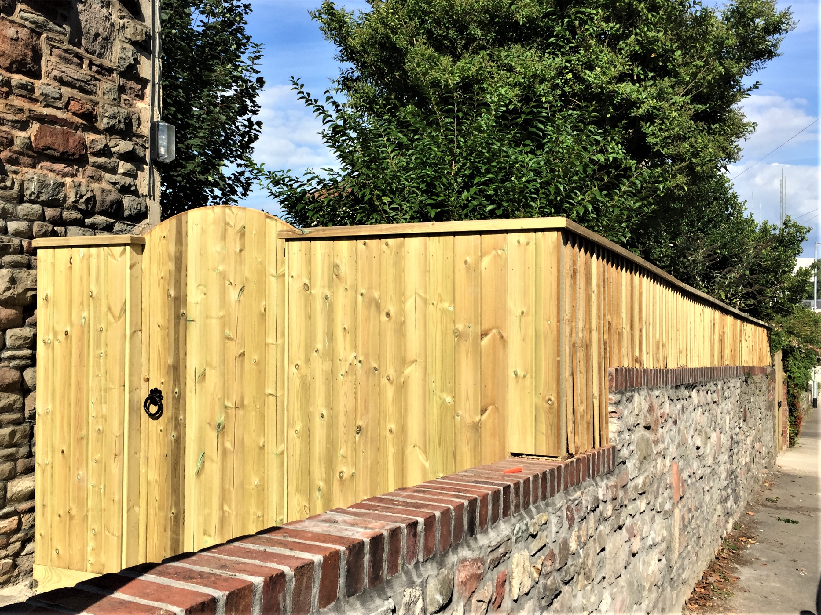 Gate and fences