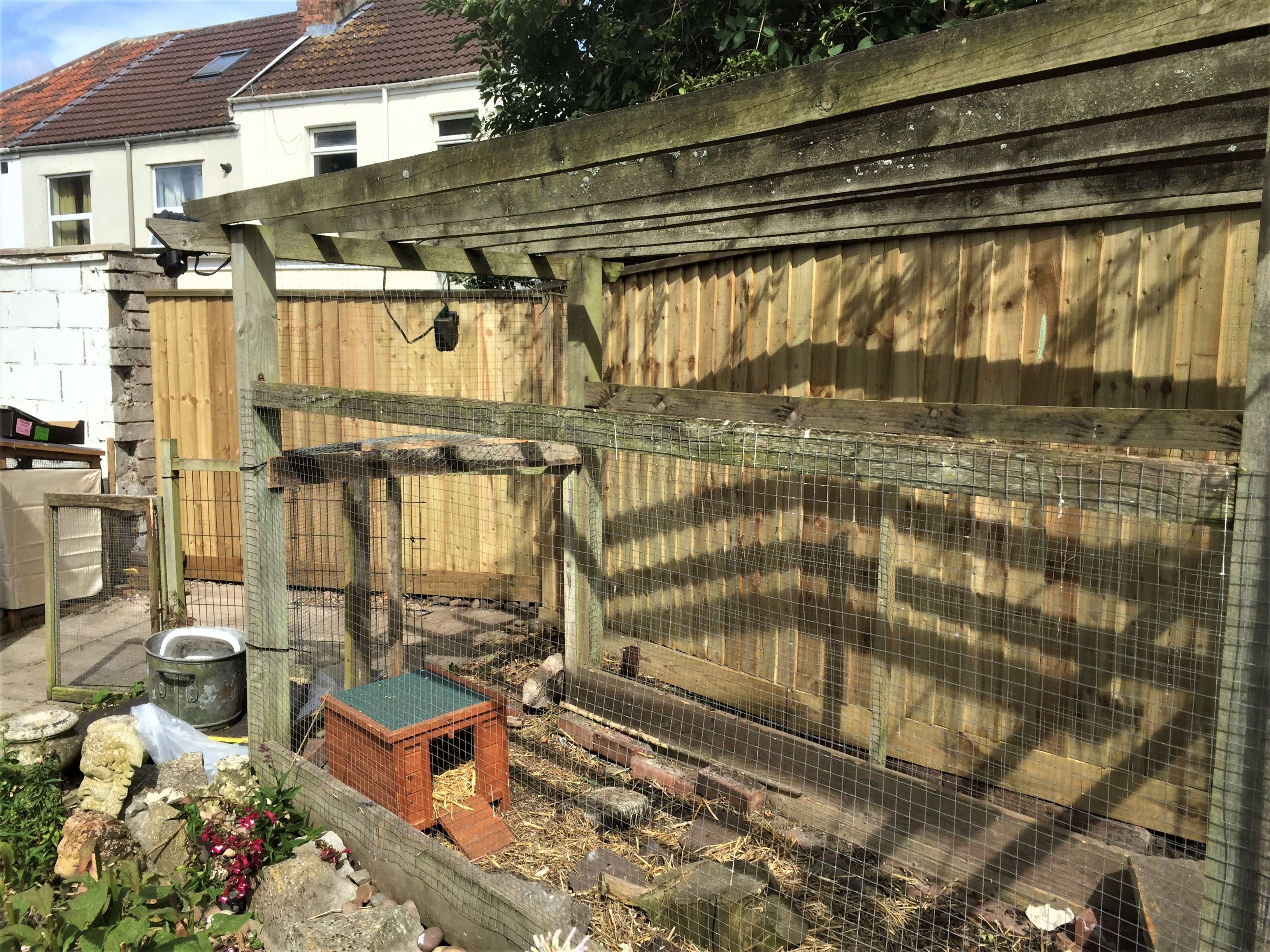 Completed fence