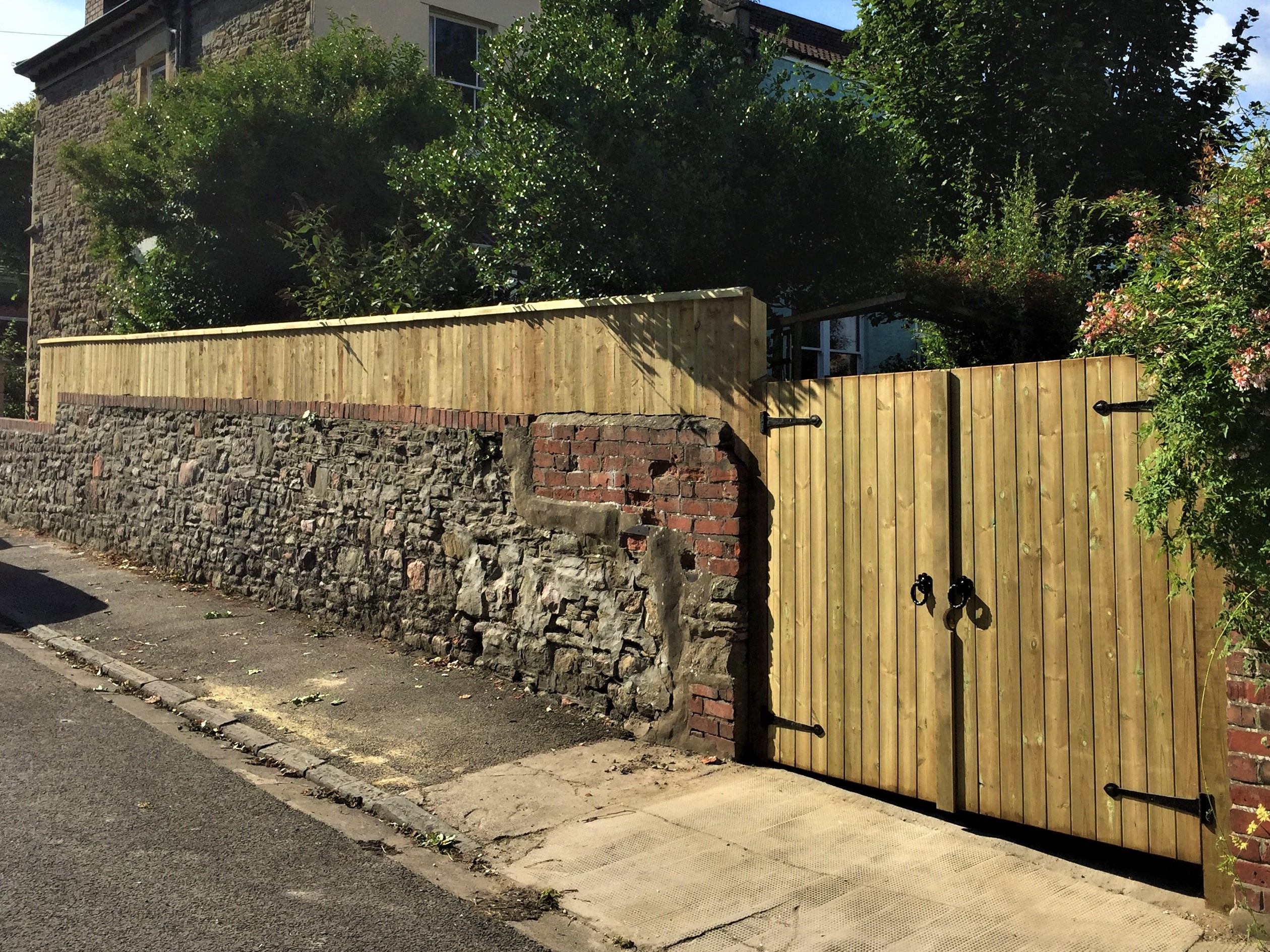 Gates and fence
